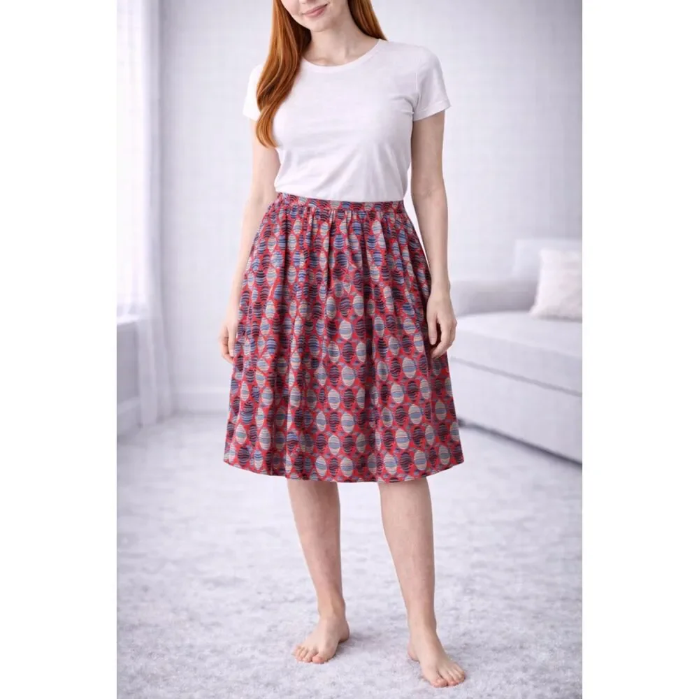 Lularoe Madison Skirt Geometric Print 3XL